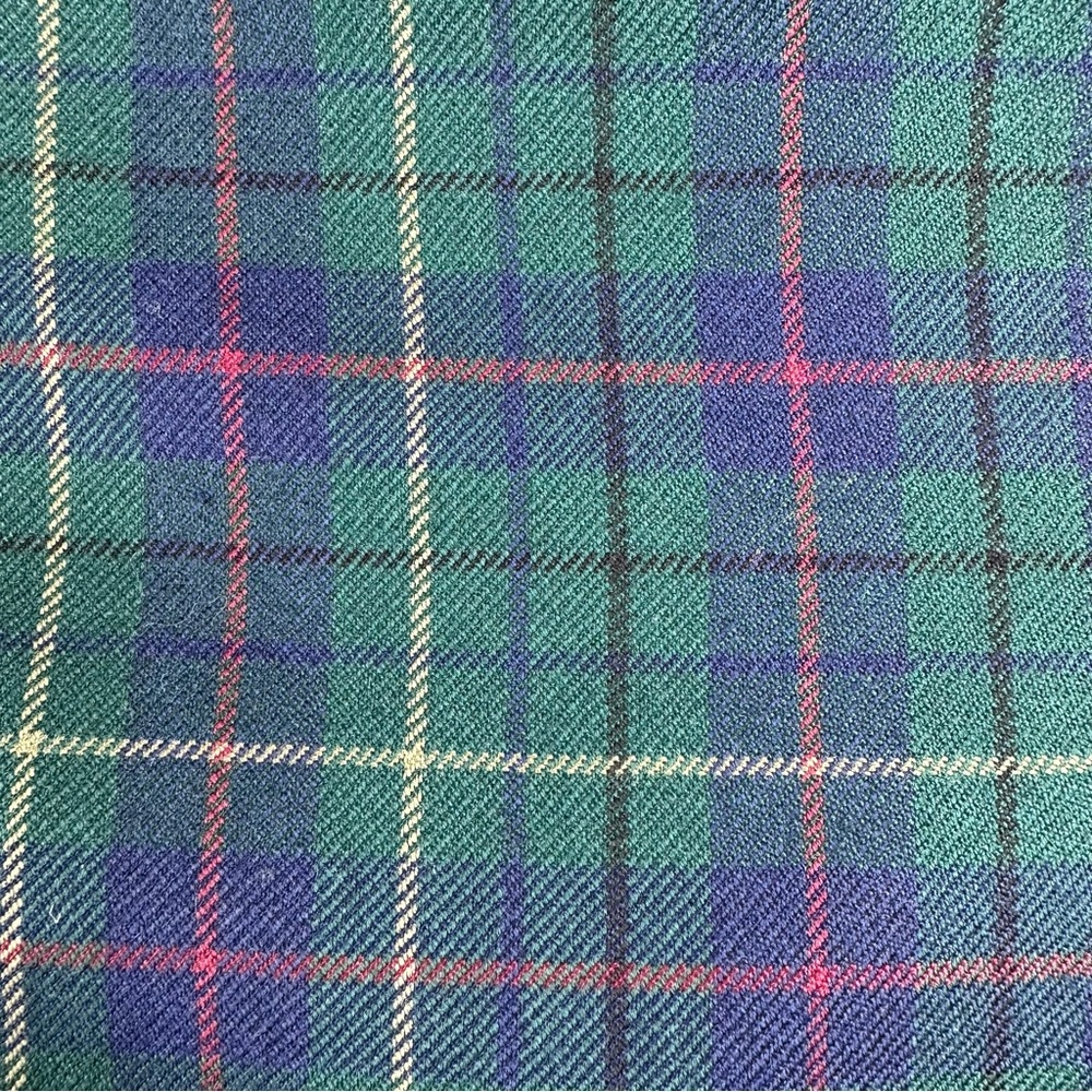 Pendleton 100% Virgin Wool Authentic Tartan Plaid Button Down Shirt Medium EUC - Picture 3 of 7
